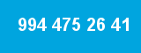 994 475 26 41 994 475 26 41
